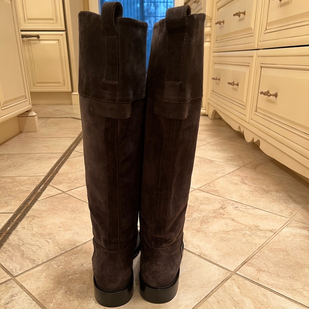 Dolce and Gabbana knee high suede boots - Picture 5 of 10